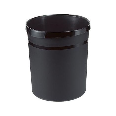 HAN Papierkorb GRIP 18190-13 18Liter Kunststoff schwarz (1/3)