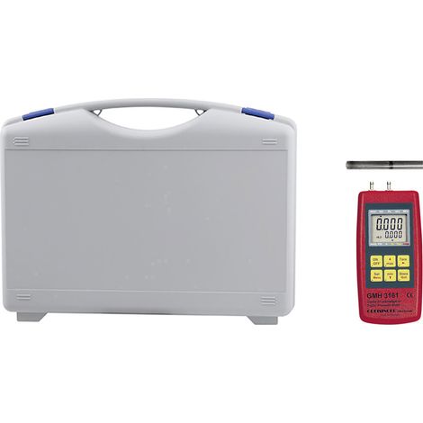 Greisinger GMH3161-13-WPD5 Druck-Messgerät kalibriert (ISO) Luftdruck, Nicht aggressive Gase, Korros