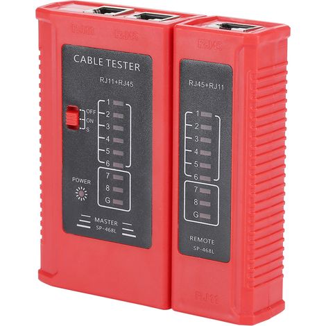 WZ-468 RJ45- und RJ11-Netzwerkkabeltester Ethernet-LAN-Netzwerktestgerät (1/5)