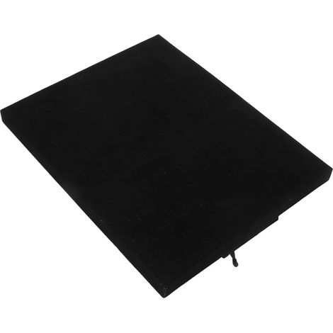 Présentoir de Bagues élégant Plateau Organisateur de Bijoux en Velours avec 50 Emplacements pour Usage Personnel et Affichage (1/5)