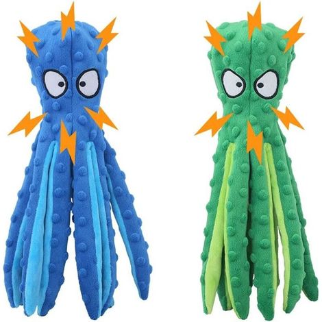 Lot de 2 jouets pour chiens couineurs de 32 cm, jouets en peluche pour chiens (1/5)