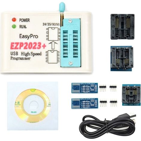 Geeignet für den EZP2023 High-Speed SPI FLASH-Programmierer, unterstützt das Offline-Kopieren und Programmieren von 24/25/93/95 EEPROM BIOS 25T80.