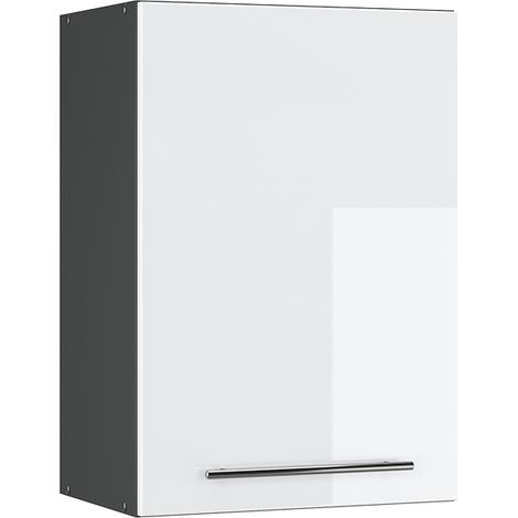 Pensile da cucina Fame-Line, Bianco lucido, 50 cm, Vicco