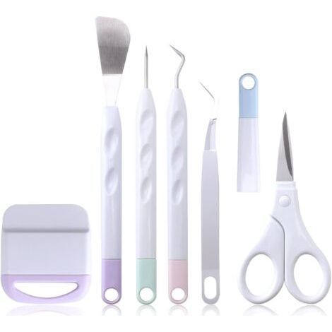6pcs Vinyl Weeding Tools Accessories for Self Adhesive Vinyl, Silhouette, HTV, Cameos, Lettering Cameos (1/5)