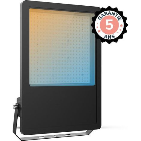 Proyector LED Negro 200W CCT IP65 – Garantía de 5 años Miidex Lighting® (1/5)