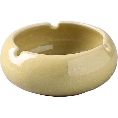 1 Cendrier,Céramique,Lavable à l'eau,Design sobre,Intérieur et extérieur (1/5)
