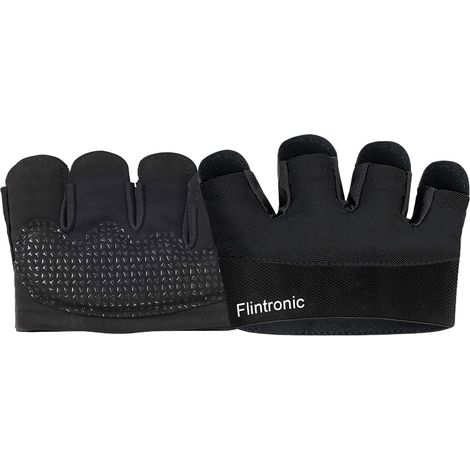 Pair Fitness Gloves, Four-Finger Grip Gloves, Massage Gloves, Breathable, for Crossfit, Pull-ups, Gym, Weightlifting, Sports (1/5)
