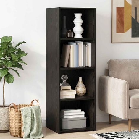 vidaXL Haut Armoire Chêne noir 40 x 41 x 124 cm Bois d'ingénierie (1/5)