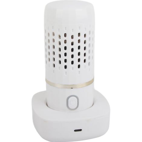 Machine à laver les légumes multifonction sans fil avec chargement USB et purification automatique des fruits par capsules pour la cuisine (blanche) (1/5)