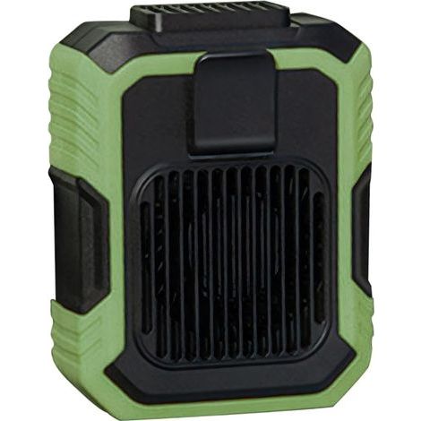 4000 mAh belt clip fan with flashlight function for outdoor activities (1/5)