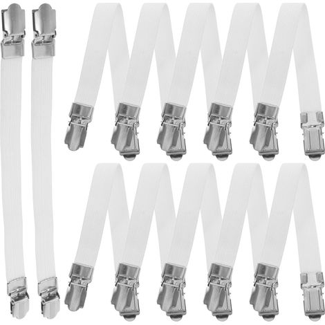Lot de 12 sangles antidérapantes, attaches élastiques sécurisées en (1/5)