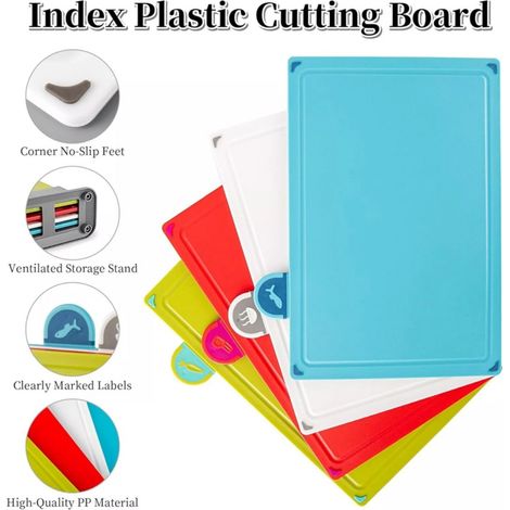 ZENO set de plaques de cisaillement couleur 4 pièces avec index antidérapant et support (1/5)