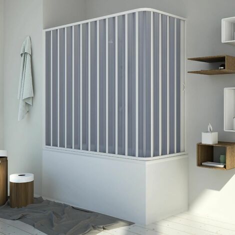 Sopravasca in pvc a soffietto h 150 mod. Santorini Laterale 70x140 cm (1/5)