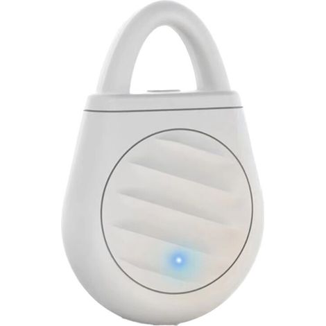 Anti-Moustiques Portable, Rechargeable Type-C, Distribution Automatique Intelligente, Idéal pour L'Extérieur et le Camping, Blanc (1/4)