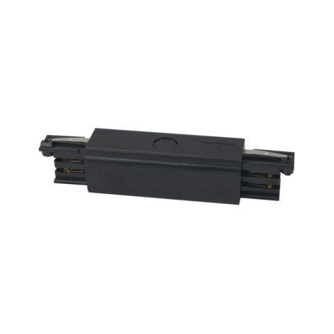 Connettore alimentazione dritto 3F per binario nero Maxlight