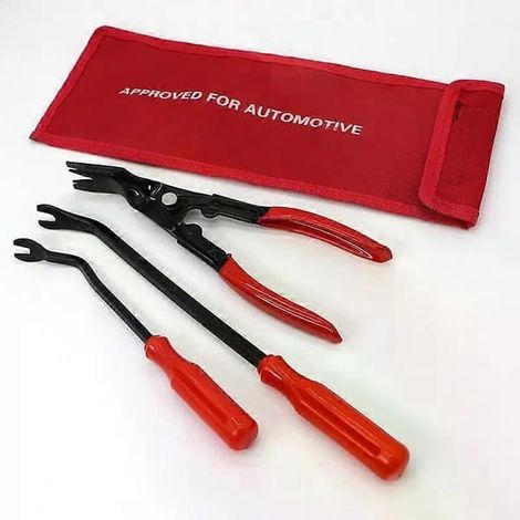 Outils de réparation de phares de voiture, installation, retrait des fixations, pinces, panneaux de porte, tableau de bord, outils de démontage de la sellerie (1/4)