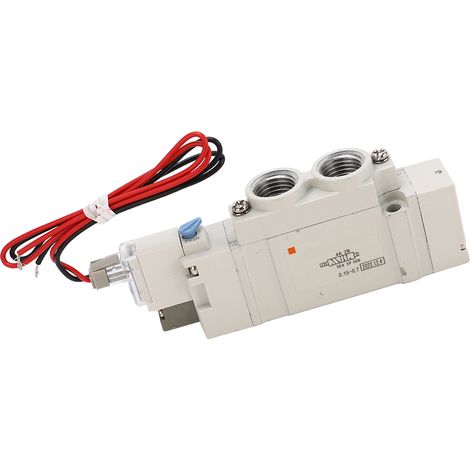 Électrovanne pneumatique, interrupteur pneumatique électrique 2 positions 5 voies pour commande d'automatisation (1/5)