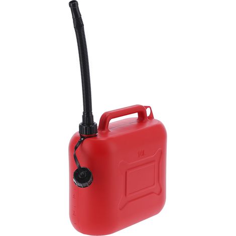 10-Liter-Ölkanne aus rotem ABS-Kunststoff (1/5)