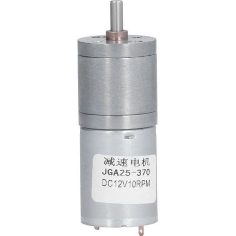Moteur Réducteur DC 12V, Couple Élevé pour Portails Automatiques, Systèmes de Sécurité et Stores Intelligents (1/5)