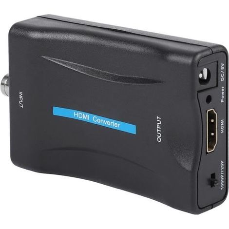 BEL-7643670003129-Convertisseur Bnc Vers Hdmi Moniteur De Surveillance D'Adaptateur Vidéo Hd 1080P/720P D'Affichage De Convertisseur (1/3)