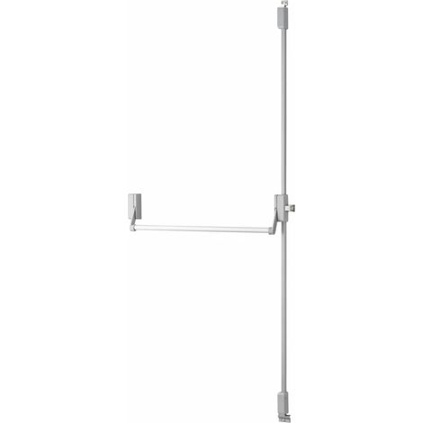 THIRARD - Serrure anti-panique D-Cross pour porte d'entrée 1150mm max, 2/3 pts haut et bas, réversible, gris - THIRARD