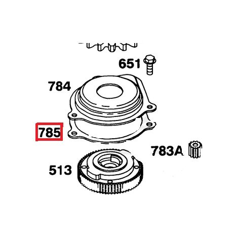 Guarnizione originale motore rasaerba tagliaerba BRIGGS & STRATTON 692352