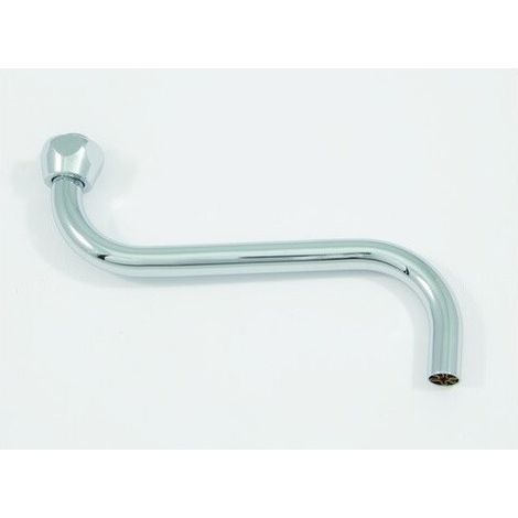 Caño de tubería S-160 cromado ESTÁNDAR IDEAL
