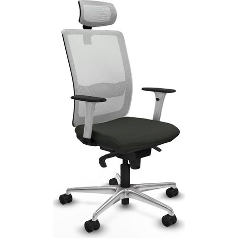 Sedia da ufficio piqueras y crespo Haches bianco ergonomica (1/2)
