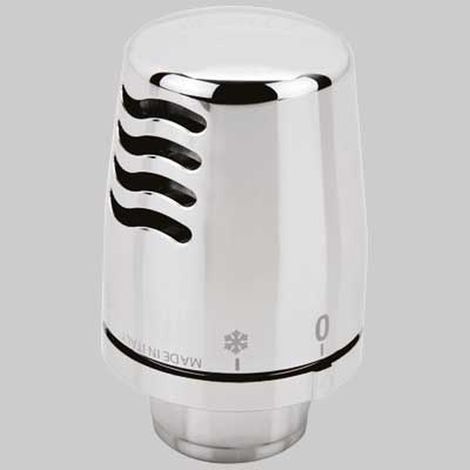 Tête Thermostatique Avec Capteur Liquide Chromé Icma M28X1,5