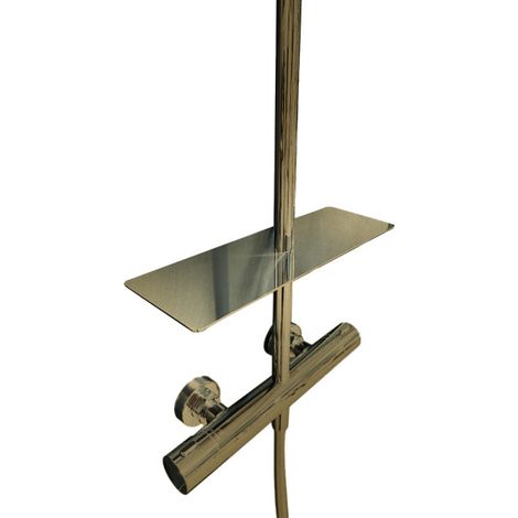 Porte savon pour colonnes cristina or brosse - CRISTINA ONDYNA AB00396P