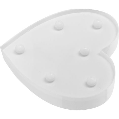 Lampe LED décorative en forme de cœur pour fête de proposition romantique (1/5)