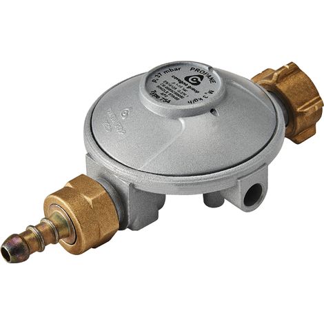 Favex – Détendeur gaz basse pression propane 3kg/h 37mbar – Raccord écrou bouteille / sortie tétine – Usage artisanal et industriel