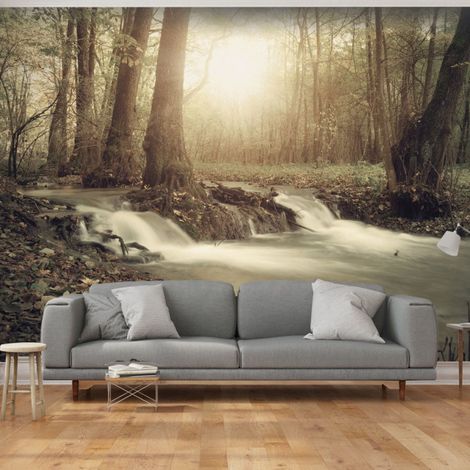 Papier Peint "Forest Cascade" 140 x 200 cm (1/2)