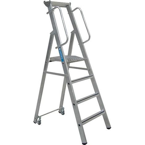 Zarges 340478 Mobile Mastersteps, Platform Height 2.07m 8 Rungs ZAR340478 (1/3)