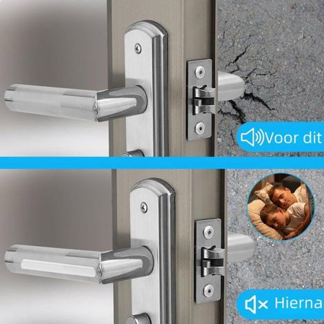 Lot de 8 bandes adhésives anti-collision pour poignée de porte de réfrigérateur - Transparentes, invisibles, en silicone, sans... (1/5)