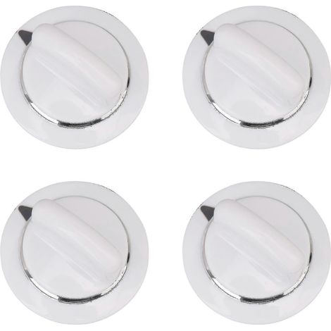 boutons de commande de minuterie blancs We01x20374 de remplacement pour sèche-linge GE (1/2)