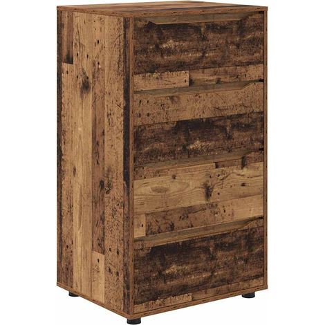 Maison Exclusive - Armarios de Almacenamiento Madera Vieja 60 x 4