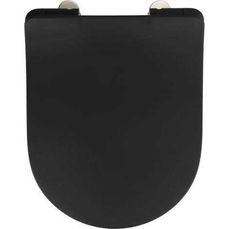 Tapa de WC Premium Sedilo negro mate (1/5)