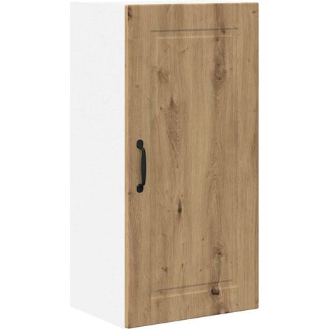 Meuble mural de cuisine,Armoire de cuisine Chêne artisanal 40 x 31 x 80 cm CFW54860 (1/5)