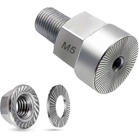 Adaptateur universel pour essieu de remorque à vélo, coupleur en acier inoxydable renforcé C (1/4)