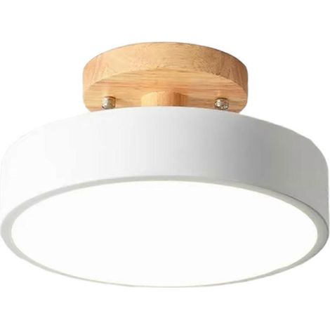 Luminaires de plafond dans le hall d'entrée, balcon, vestiaire rond en bois, salle à manger, bureau, chambre, éclairage de salle de bain, éclairage industriel (1/5)