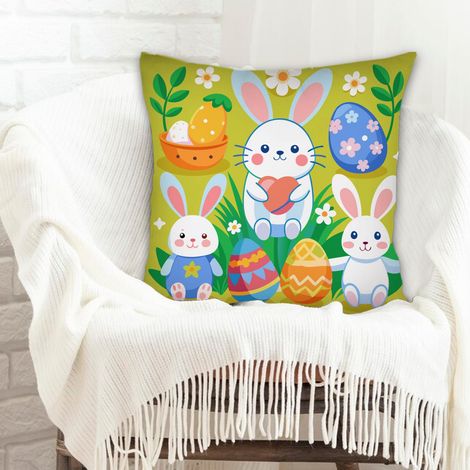 Housse de coussin de salon inaltérable pour salon chambre décoration de la saint-valentin (1/5)