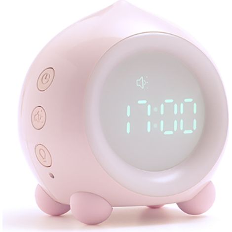 Réveil de pêche intelligent créatif multifonctionnel applique haut-parleur Bluetooth Mini montre numérique nuit de sommeil