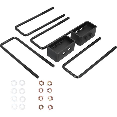 Kit de rehausse arrière de 7,6 cm (3 pouces) avec entretoise en acier au carbone, compatible avec Ford F150 2WD et 4WD. (1/5)