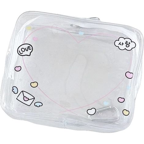 Bolsa de almacenamiento, PVC transparente, diseño multiusos, Estilo 3 (1/2)