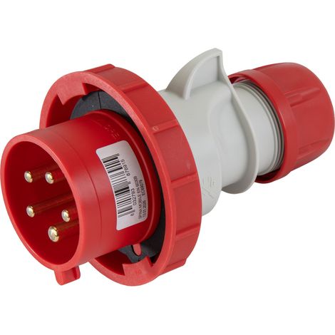 Spina Diritta Ip67 380/415V 3P (Elettrocanali Cod. Ec69079)