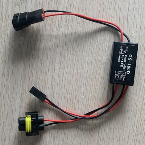 Adaptateur de ballast pour lampe de freinage HID xénon à fibre variable 100D H11 pour automobile