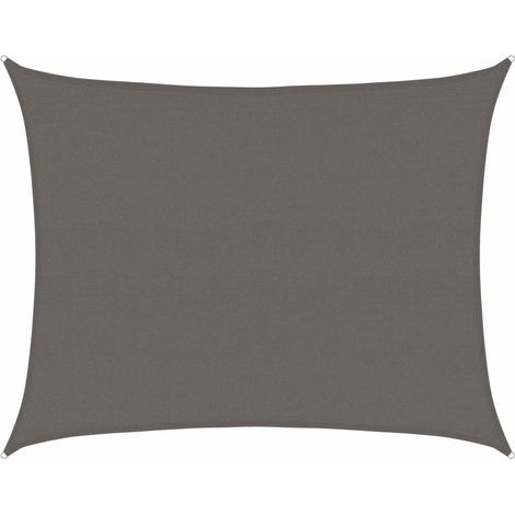 Maison Exclusive - Voile d'ombrage 160 g/m² Anthracite 6x8 m PEHD (1/5)