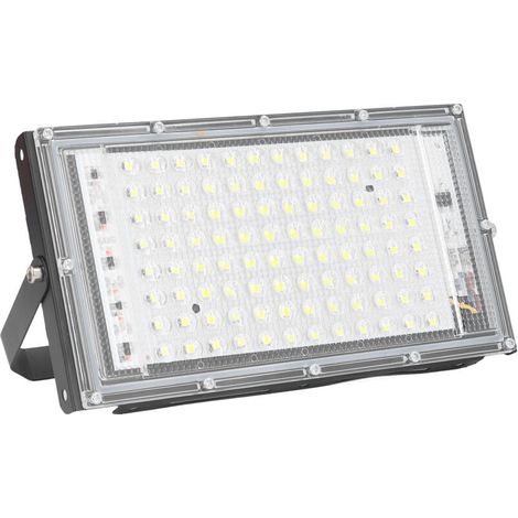 Projecteur LED 100W blanc froid 10000 lumens – Angle de faisceau 120° – IP66 étanche pour extérieur – Tension 220-240V (1/5)