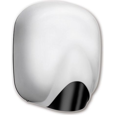 Asciugamani Elettrico con Fotocellula 1100W Vama Ecostream BF Alluminio Bianco (1/4)